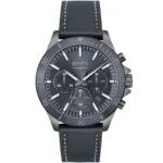 1514056-original-hugo-boss-watch-chronograph-5bar-165ft-men-blue-dial-leather-strap-quartz-battery-analog-troper-egypt