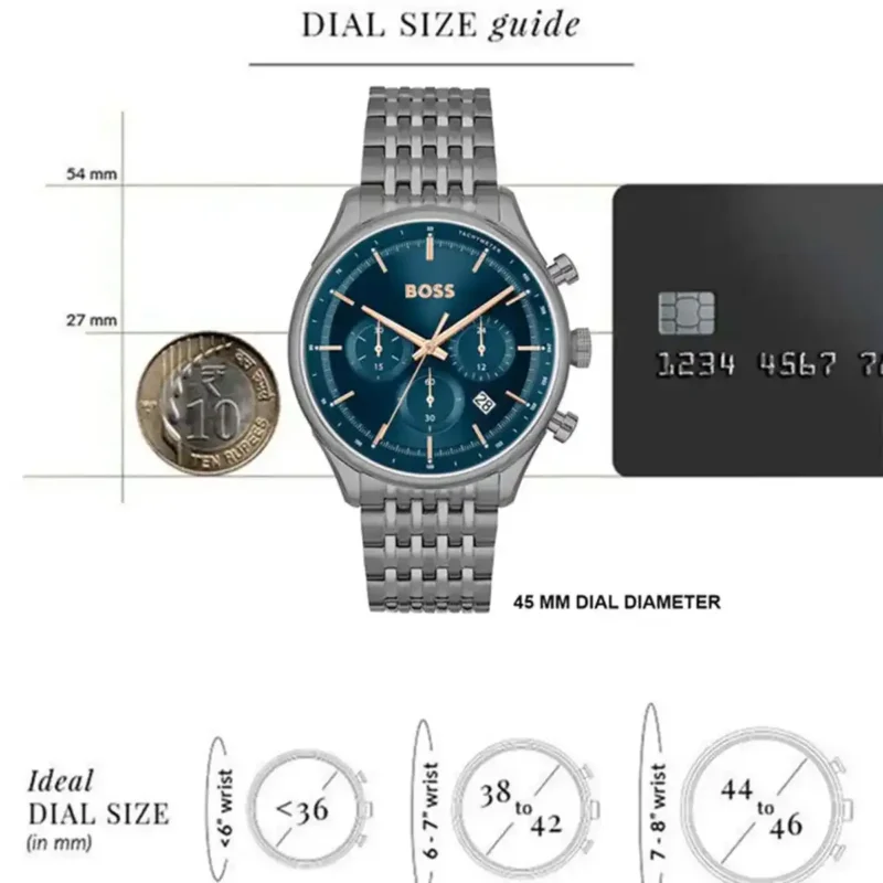 Original Hugo Boss Men’s Watch Gregor 1514083 - Image 7