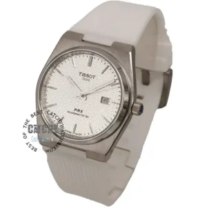 tissot-prx-powermatic80-40mm-waffle-white-dial-color-rubber-stap-swiss-made-machine-for-men-in-egypt