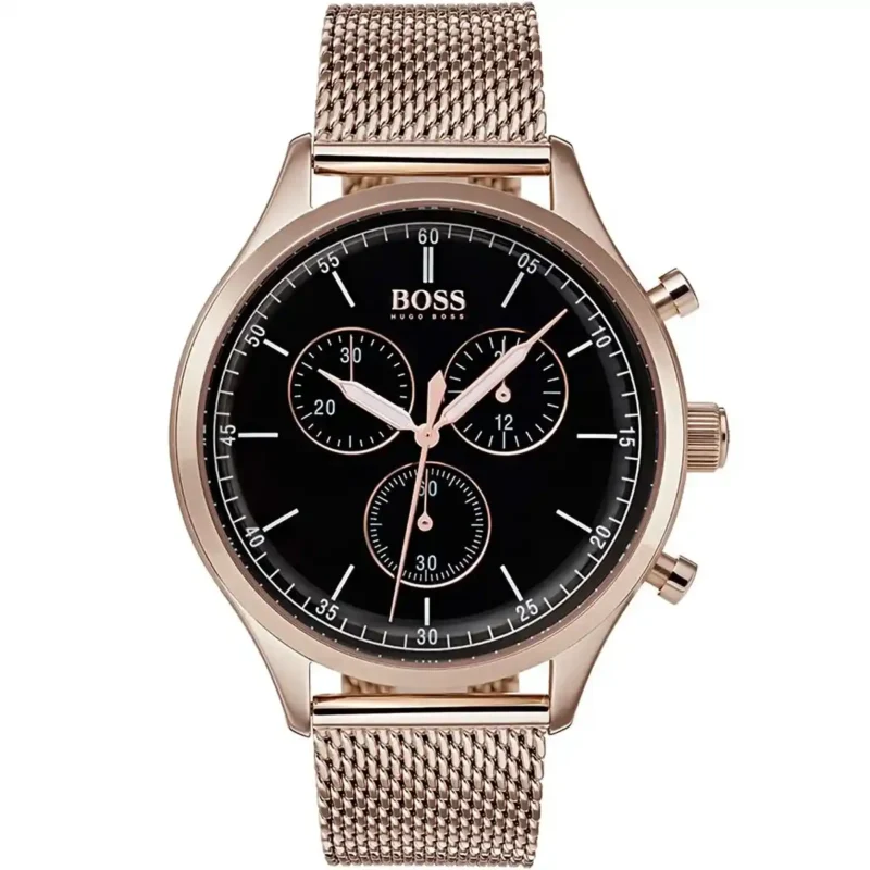 1513548-original-hugo-boss-watch-men-black-dial-metal-stainless-rose-gold-mesh-strap-quartz-battery-analog-chronograph-companion-egypt