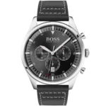 1513708-original-hugo-boss-watch-men-black-dial-leather-strap-quartz-battery-analog-chronograph-pioneer-egypt