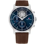1710629-original-tommy-hifiger-men-watch-blue-dial-brown-leather-strap-egypt