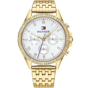 1782142-original-tommy-hilfiger-watch-women-crystals-white-dial-metal-stainless-steel-gold-strap-quartz-battery-analog-ari-egypt