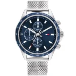 1792018-original-tommy-hilfiger-watch-dual-time-men-blue-dial-mesh-metal-stainless-steel-silver-strap-quartz-battery-analog-miles-egypt