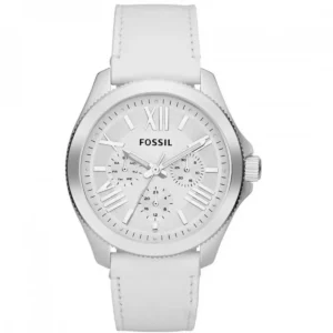 am4484-original-fossil-women-watch-white-dial-genuine-leather-strap-egypt