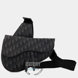 dior-women-original-bags-wallets-crossbag-hand-bags-oblique-Jacquard-black-grained-calfskin-egypt