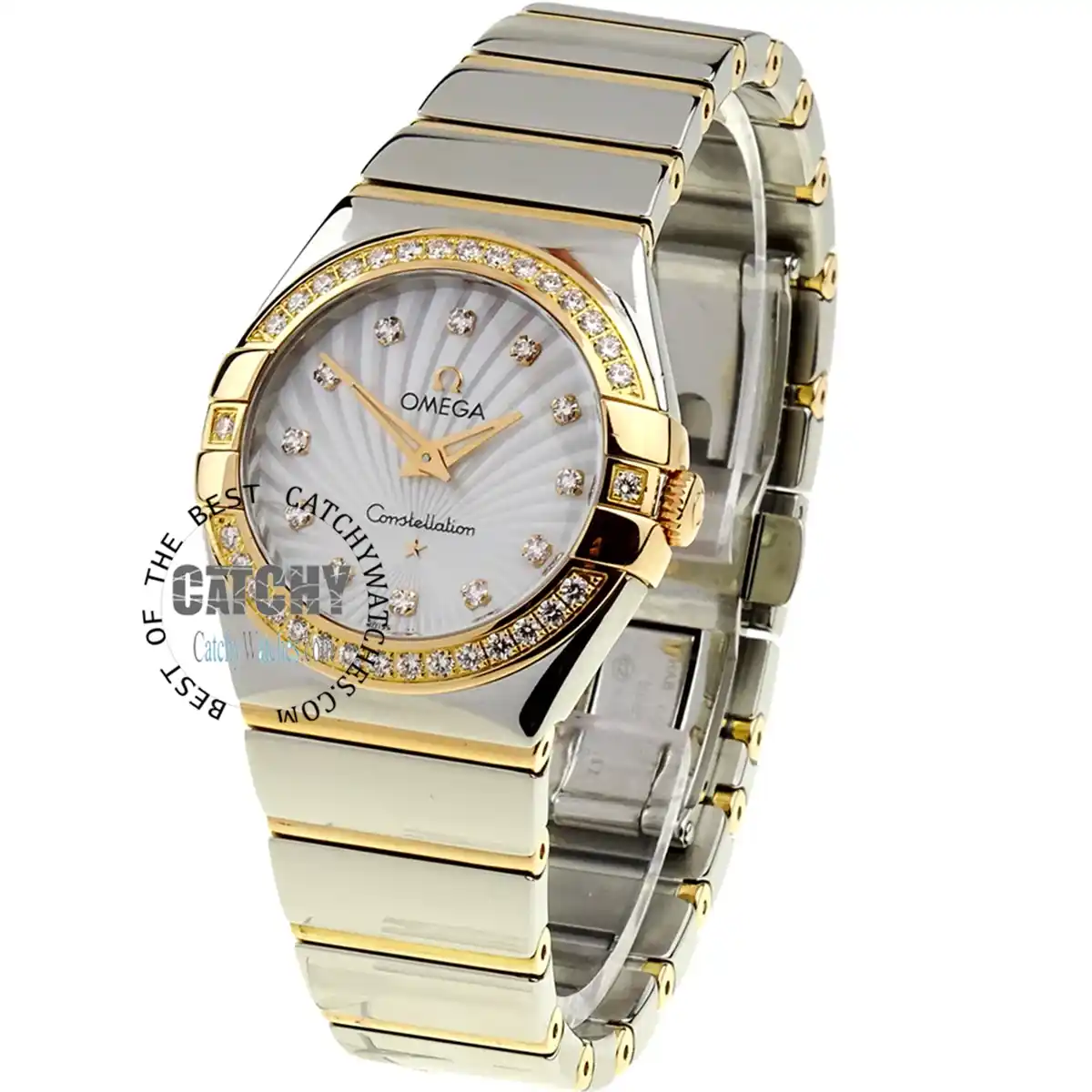 omega-women-watch-constellation-silver-dial-half-gold-metal-stap-mirror-original-high-copy-in-egypt