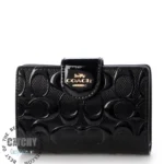 original-coach-wallet-zip-for-women-genuine-leather-full-black-color-in-egypt