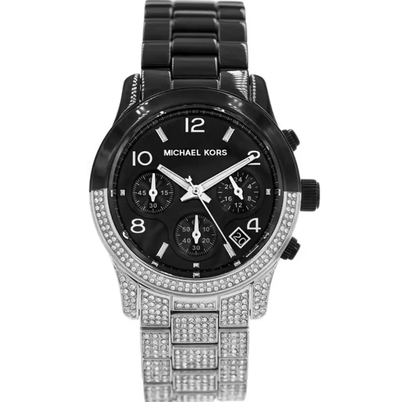 MK7433-original-mk-michael-kors-women-ladies-watch-runway-black-dial-silver-diamond-metal-strap-egypt