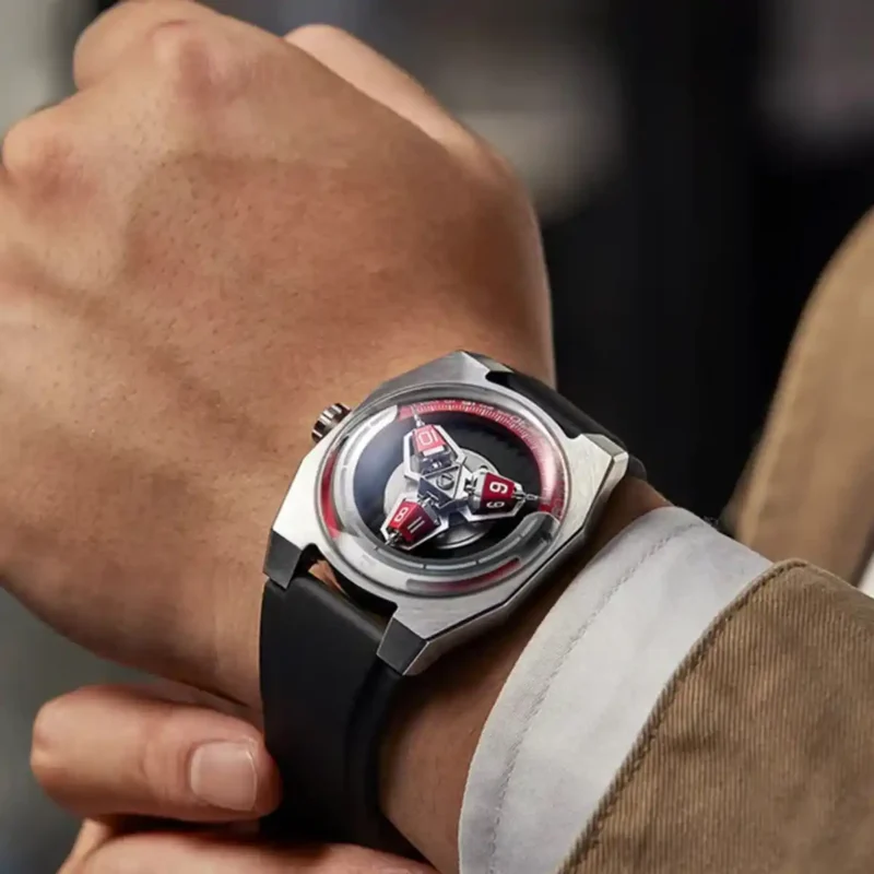 Angles Cerberus Ruby Automatic Watch For Men - Image 4