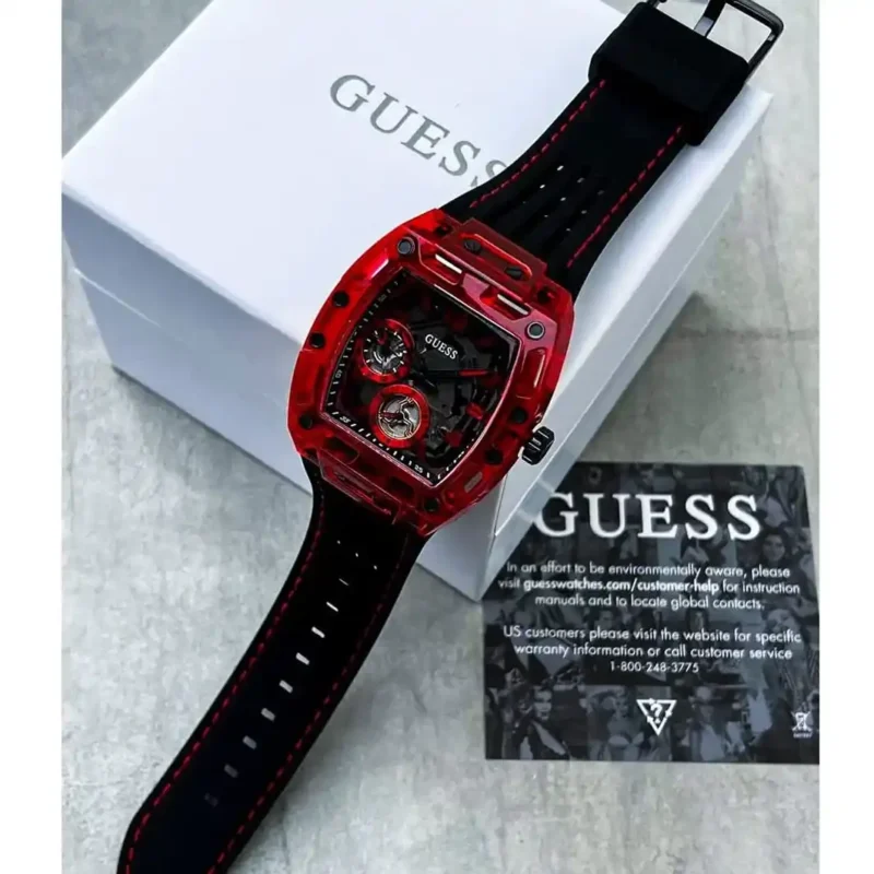 Guess Phoenix Watch For Men GW0499G4 - Image 14