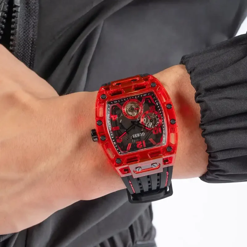 Guess Phoenix Watch For Men GW0499G4 - Image 9