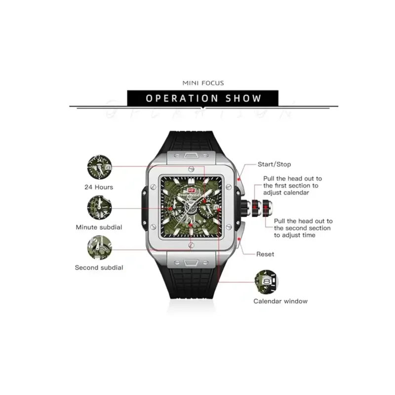 Original Mini Focus Watch For Men AMS0475-01 - Image 7