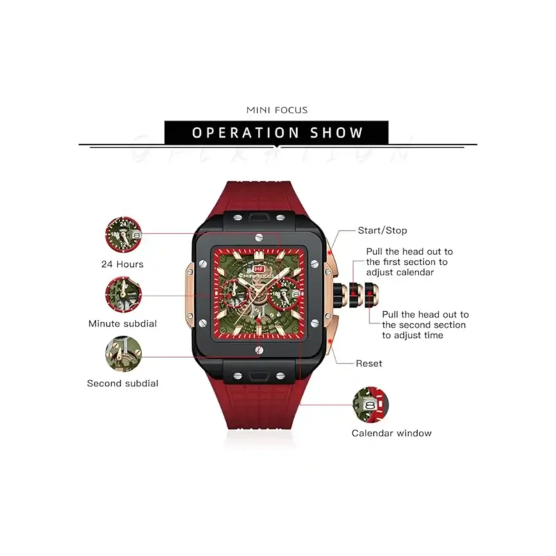 Original Mini Focus Watch For Men AMS0475 - Image 7
