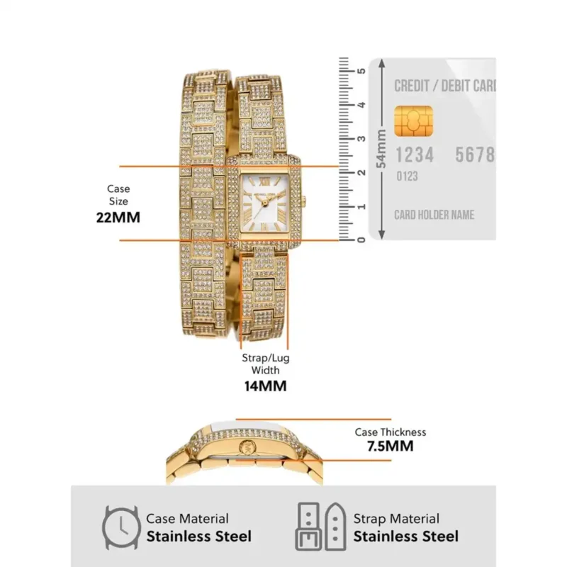 Michael Kors Ladies Watch Emery MK4835 - Image 7
