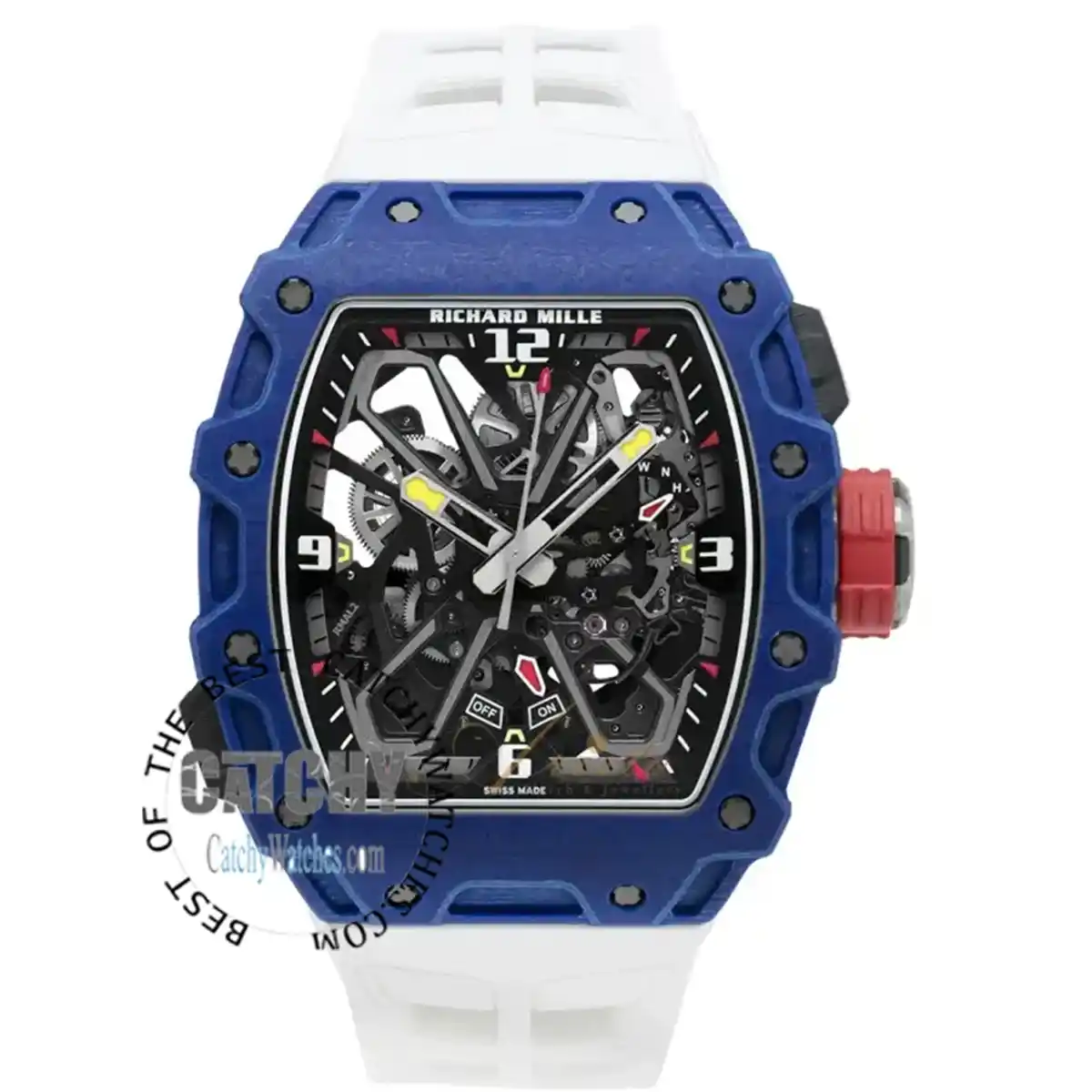 richard-mille-rm35-03-blue-carbon-TPT-white-rubber-strap-skeleton-dial-for-men-in-egypt