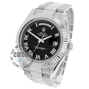 rolex-day-date-oyster-perpetual_40mm-automatic-black-dial-silver-metal-strap-egypt