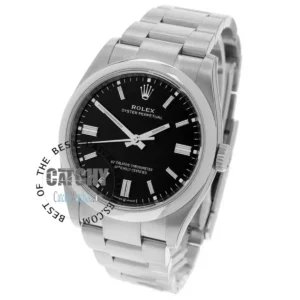 rolex-oyster-perpetual_36-for-unisex-automatic-egypt-silver-metal-strap-black-dial-color