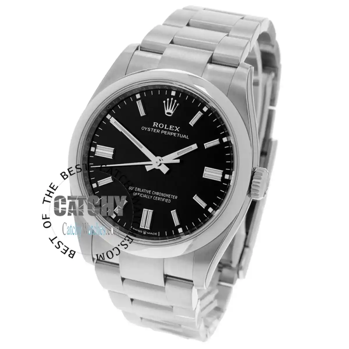 rolex-oyster-perpetual_36-for-unisex-automatic-egypt-silver-metal-strap-black-dial-color