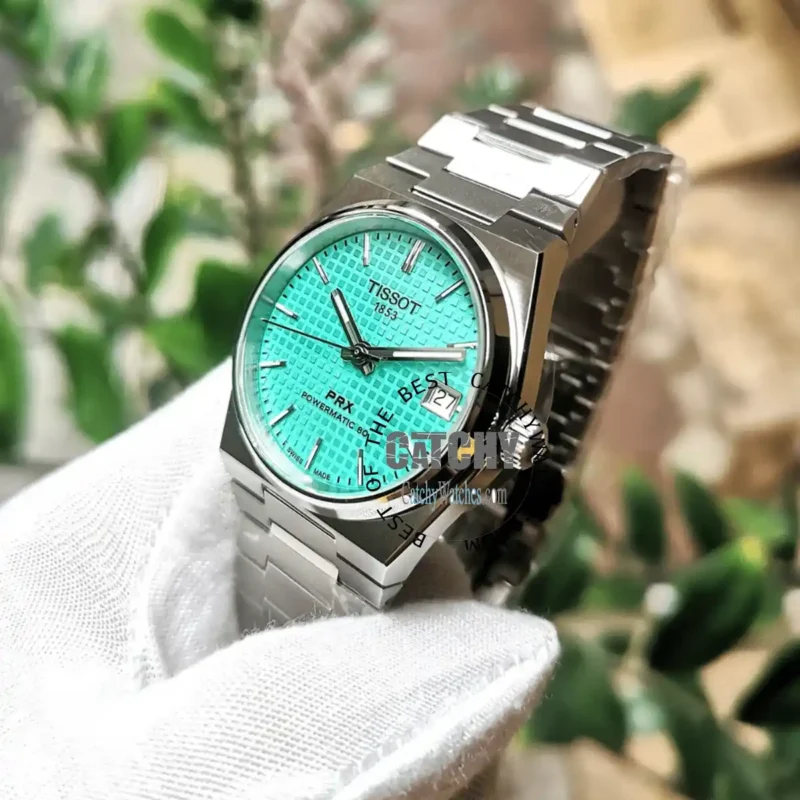 Tissot PRX Swiss Automatic Men Watch Tiffany - Image 7