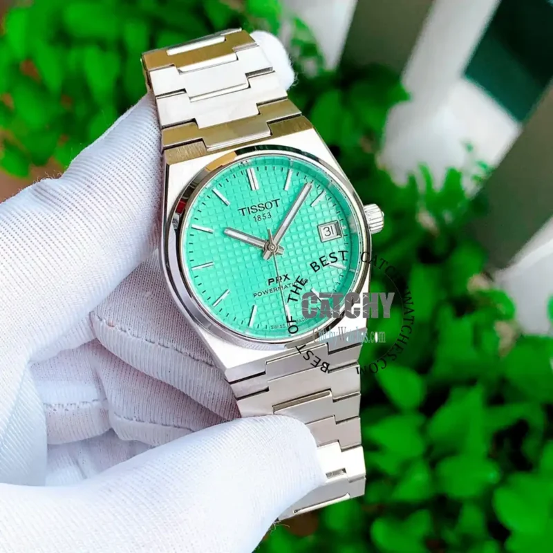 Tissot PRX Swiss Automatic Men Watch Tiffany - Image 8