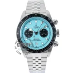 tudor-Black-Bay-blue-tiffany-dial-M79360N-silver-metal-strap-In-Egypt