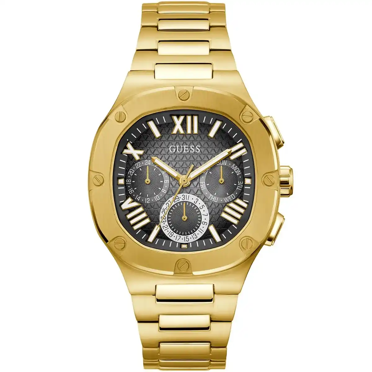 gw0572g2-original-guess-watch-men-black-dial-metal-stainless-steel-gold-strap-quartz-battery-analog-headline-egypt