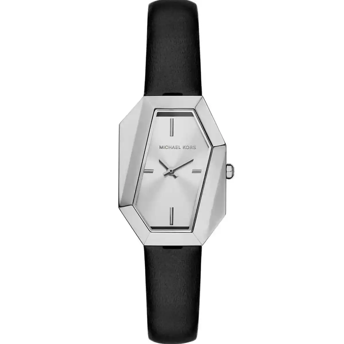 mk4881 original mk michael kors women watches silver dial black leather strap egypt