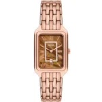 Get original fossil watches es5323 brown mother of pearl dial and brown metal strao stainless steel japanese machine . the best cheapest price
