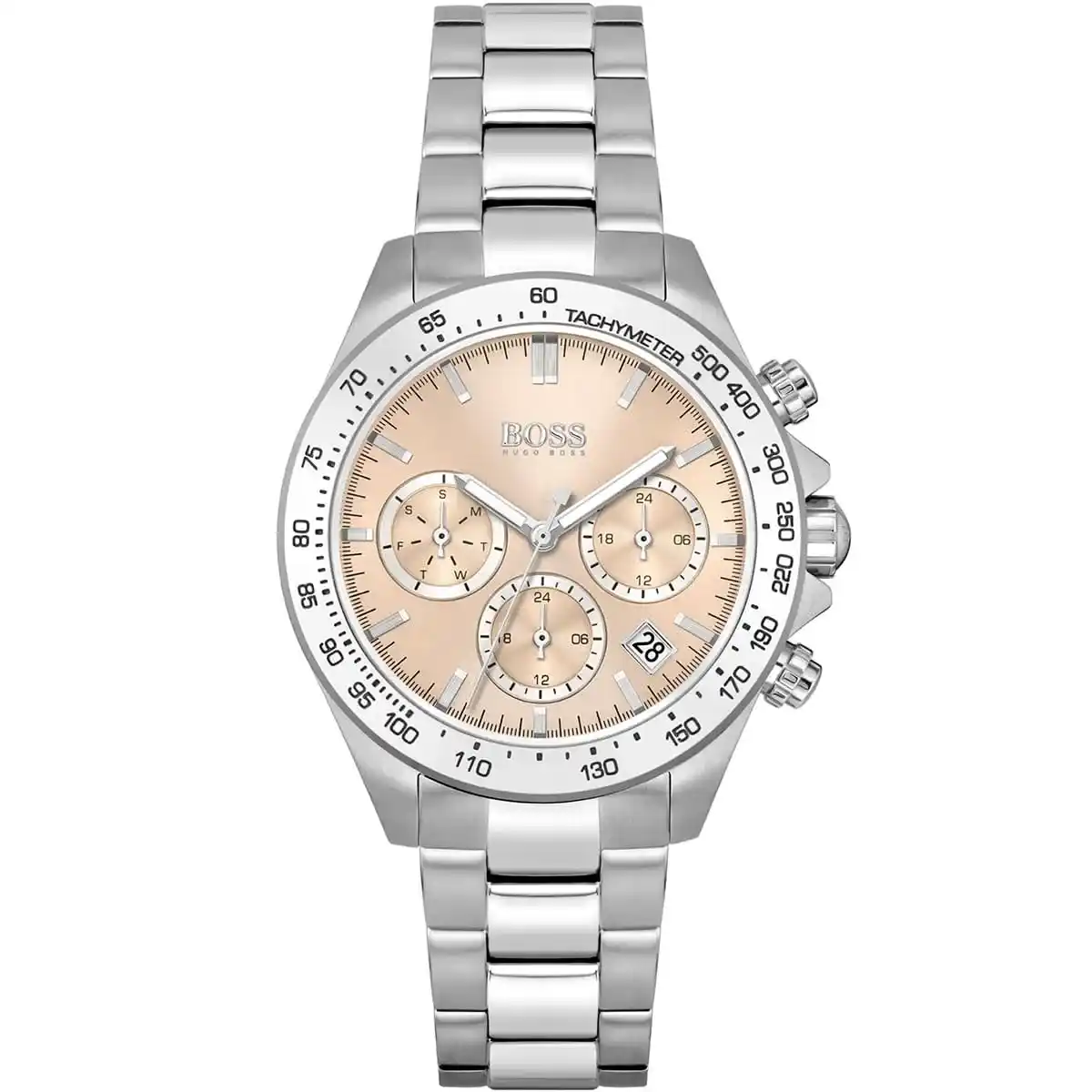 1502615-hugo-boss-original-watch-women-pink-dial-metal-stainless-silver-strap-chronograph-novia-egypt