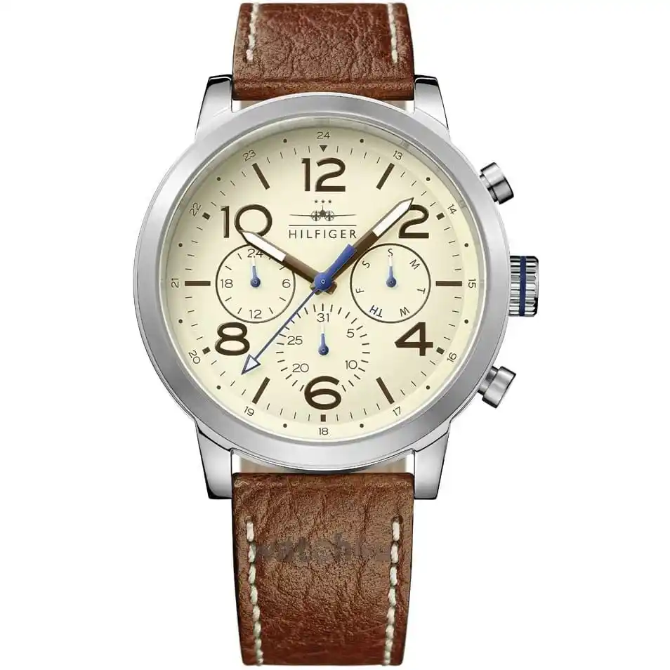 1791230-tommy-hilfiger-watch-men-beige-dial-brown-leather-jake-egypt