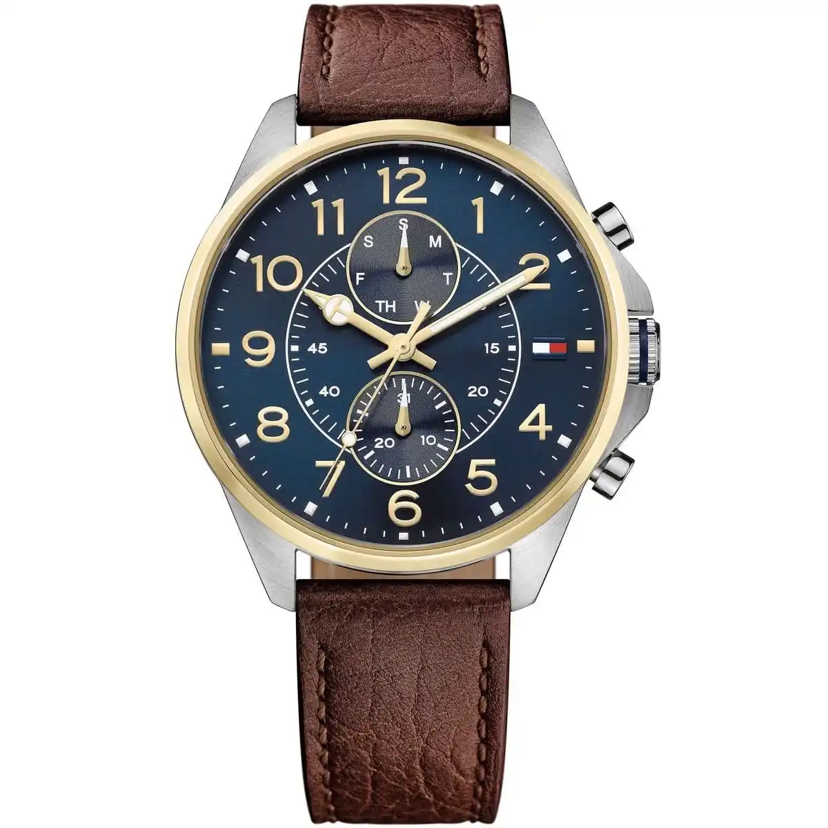 1791275-tommy-hilfiger-watch-men-brown-leather-blue-dial-dean