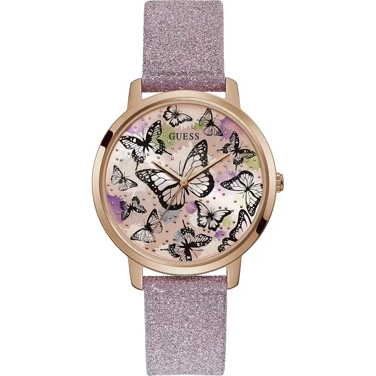 gw0008l2-original-guess-watch-pink-dial-butterfly-leather-strap-women-egypt