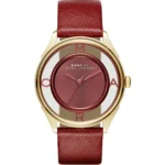 marc-by-marc-jacobs-MBM1377-original-watch-gold-dial-red-leather-strap-egypt
