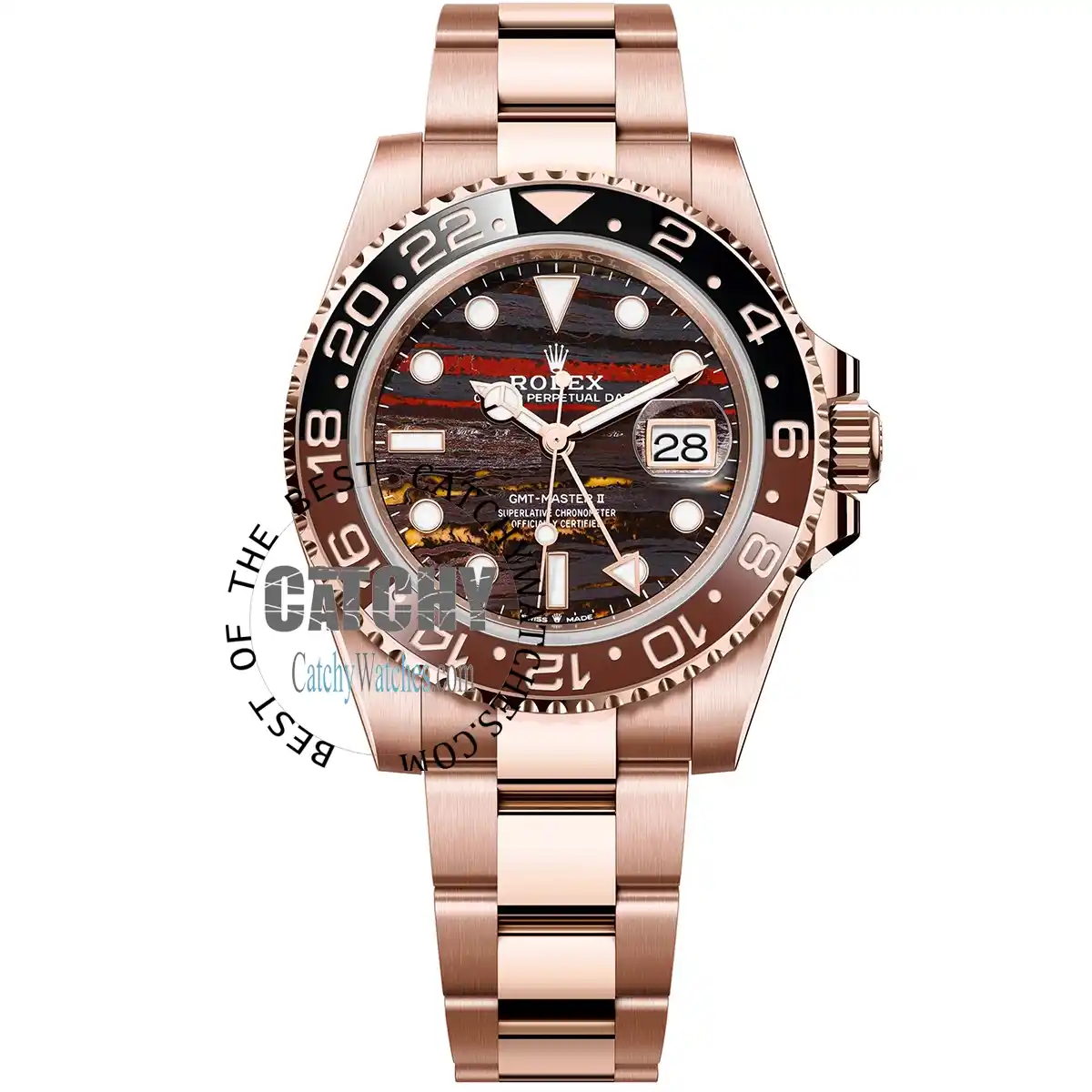 new-Rolex-gmt-master-II-126715CHNR-tigers-iron-dial-watch-for-men-automatic-in-egypt