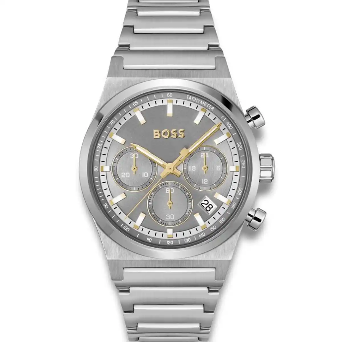 1514221-original-hugo-boss-watch-gray-dial-grey-metal-strap-candor-egypt