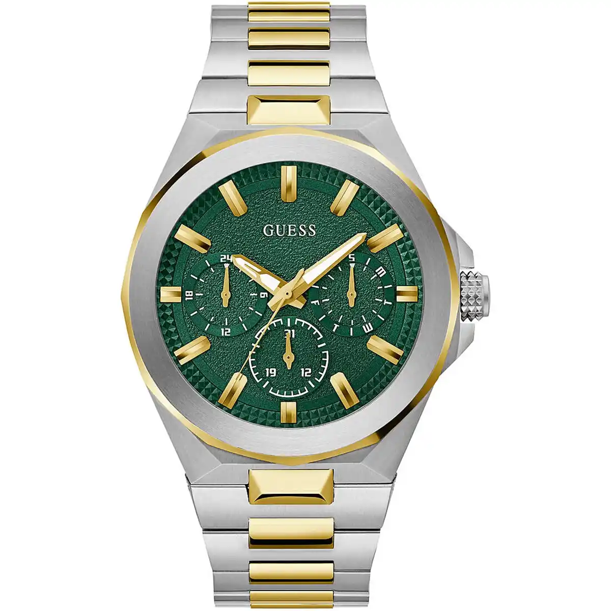 gw0798g3-guess-watch-men-original-green-dial-silver-gold-metal-strap-round-dashboard-egypt