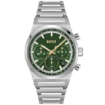 1514220-original-hugo-boss-watch-men-green-dial-silver-metal-strap-candor-egypt