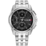 1710620-tommy-hilfiger-watch-5atm-water-resist-men-black-dial-metal-stainless-steel-silver-strap-quartz-analog-walker-egypt