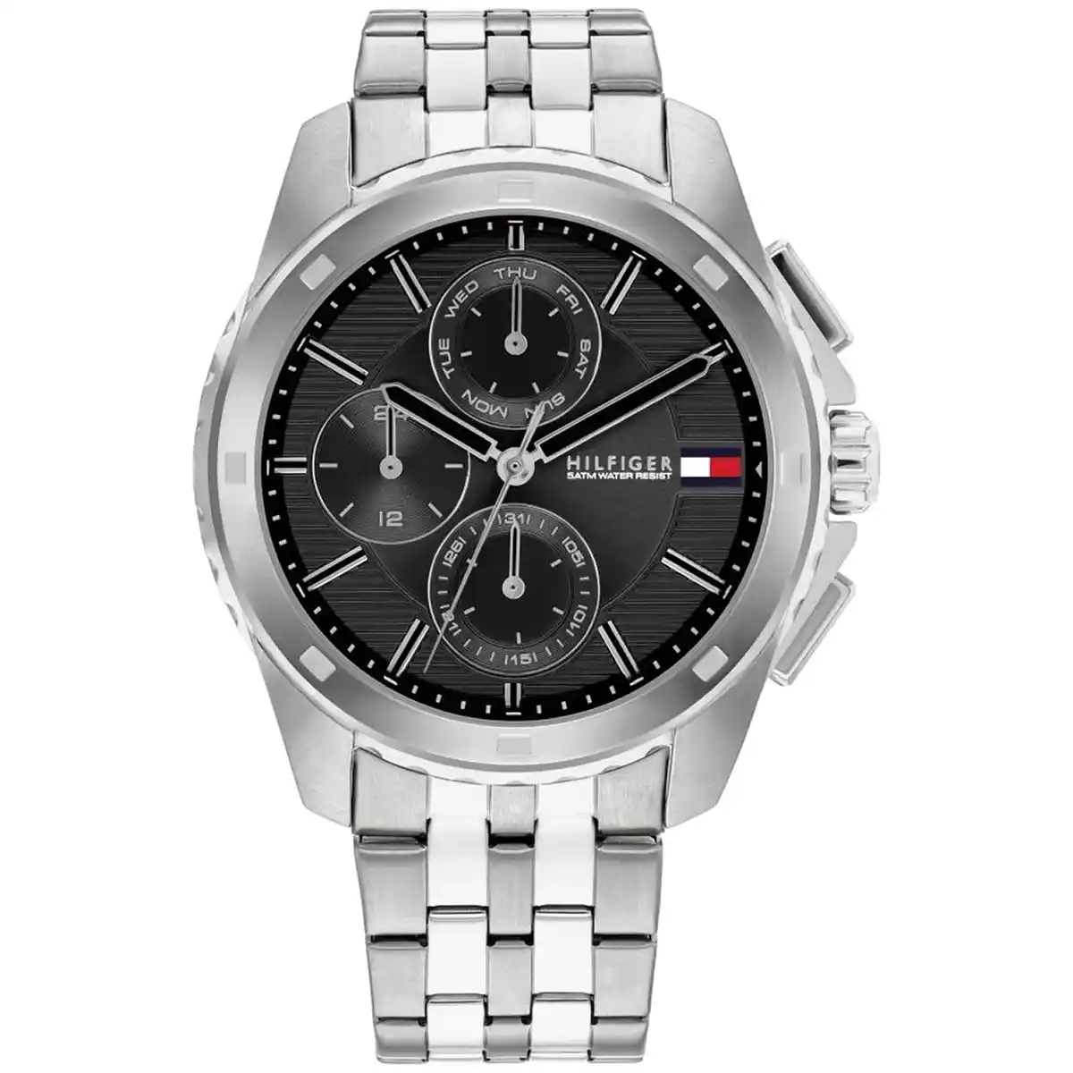 1710620-tommy-hilfiger-watch-5atm-water-resist-men-black-dial-metal-stainless-steel-silver-strap-quartz-analog-walker-egypt