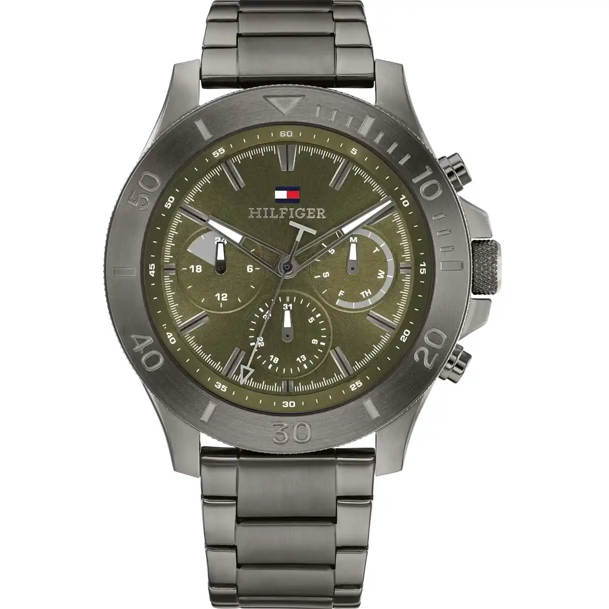 1792115-original-tommy-hilfiger-men-watch-green-dial-grey-metal-strap-bryan-egypt