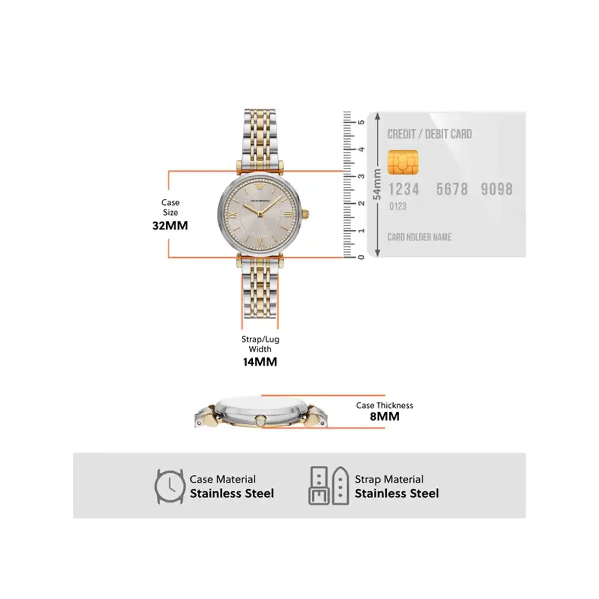 Emporio Armani Watch For Women AR11702 | catchy watches Emporio Armani Watch For Women AR11702 - Image 13