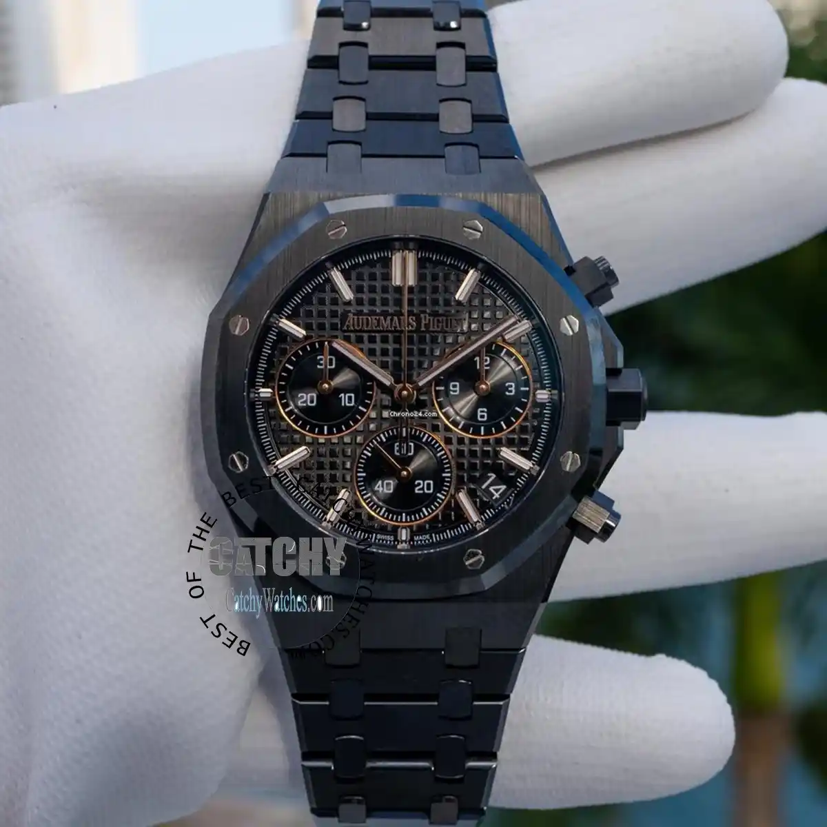 Audemars Piguet Watch Royal Oak Black Ceramic - الصورة 4