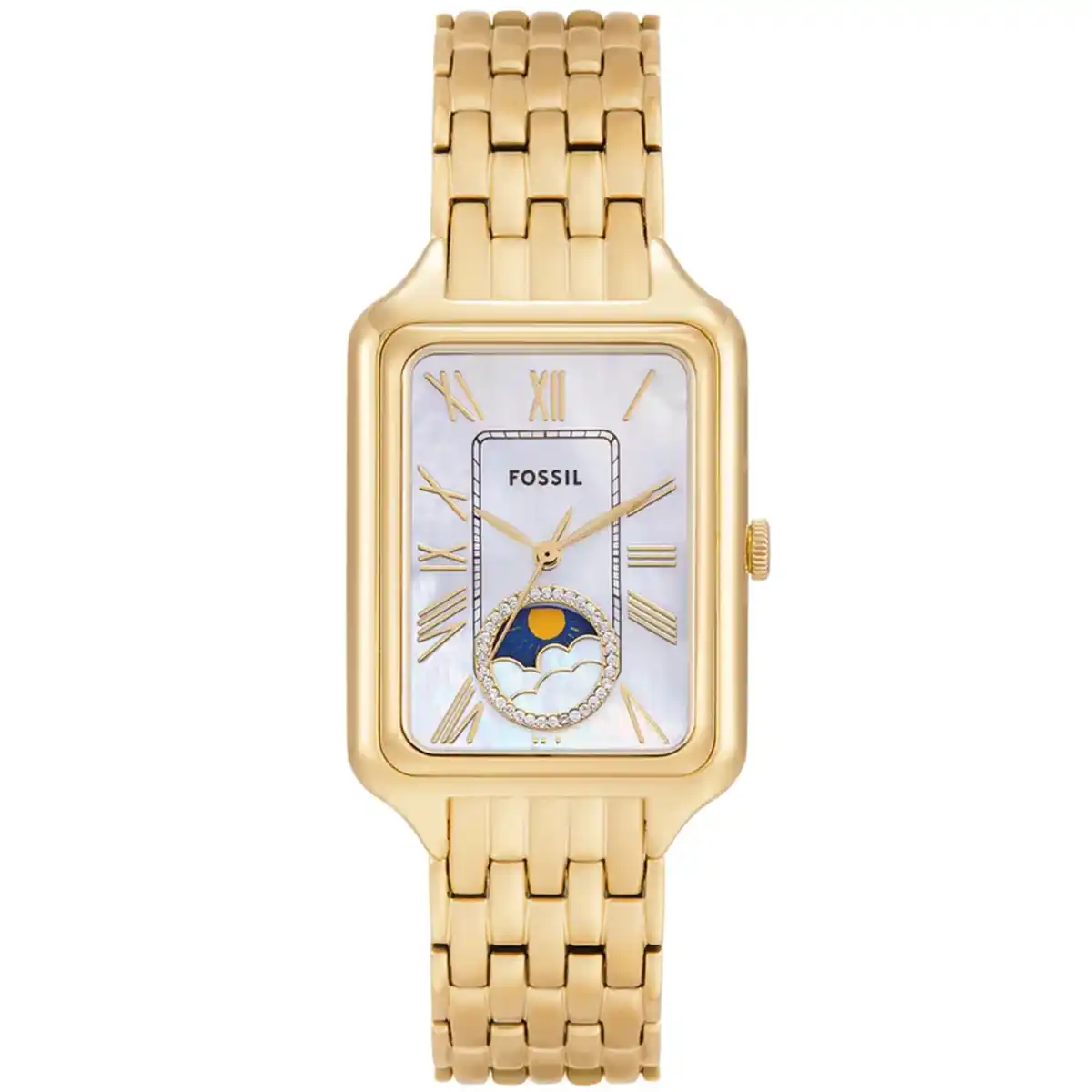 es5398-orignal-fossil-women-watch-mother-of-pearl-dial-gold-metal-strap-rectangle-sun-moon-raquel-egypt