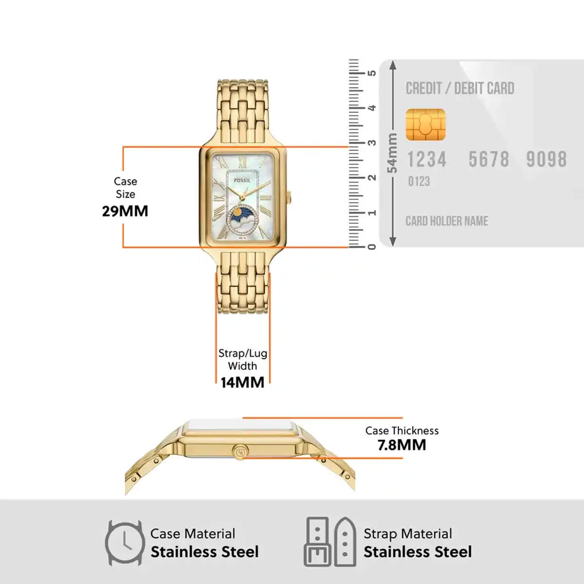 Original Fossil Watch For Women ES5398 | catchy watches Original Fossil Watch For Women ES5398 - Image 18