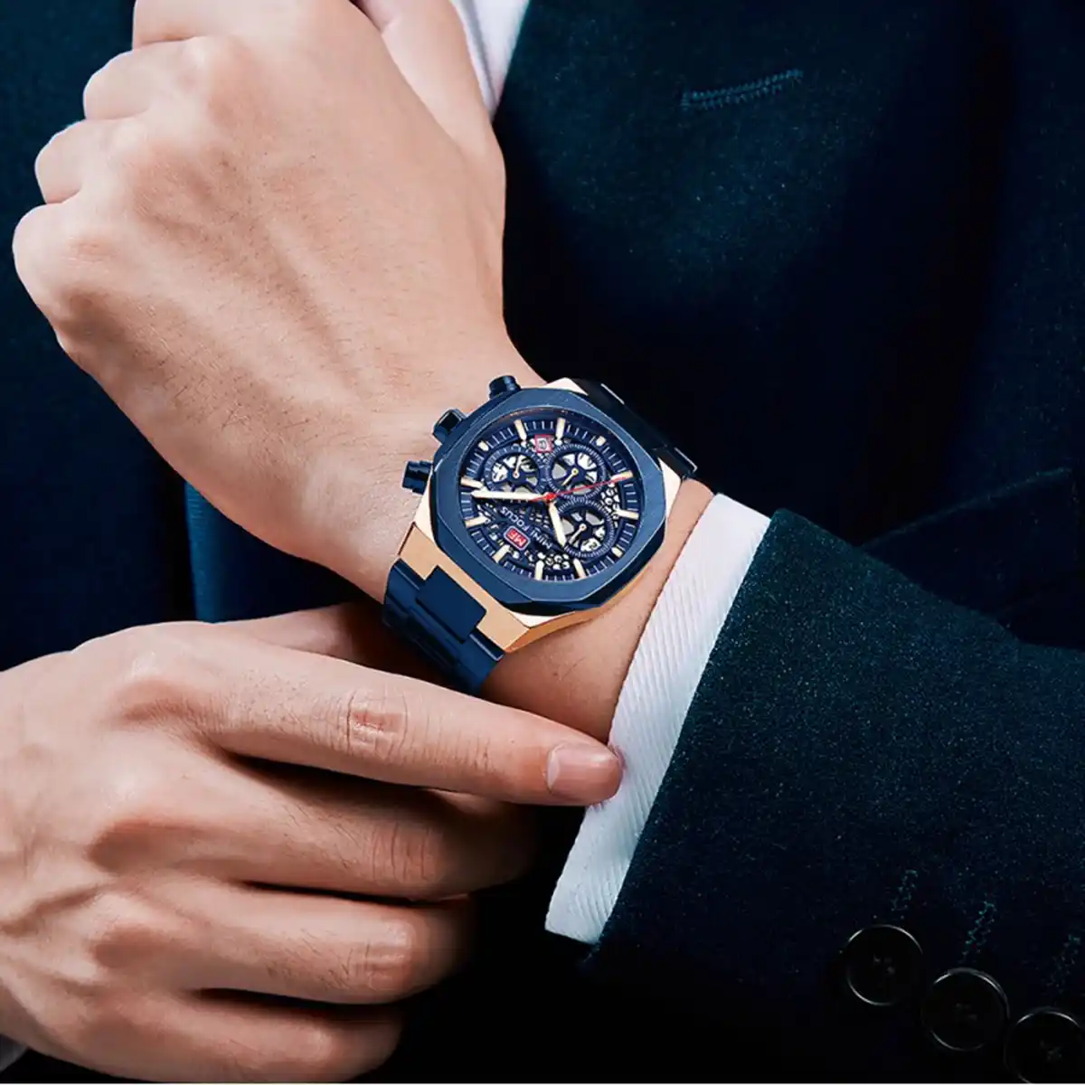 Original Mini Focus Watch For Men MF0411G.03 | catchy watches Original Mini Focus Watch For Men MF0411G.03 - الصورة 5