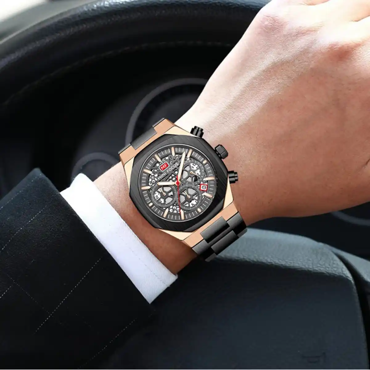 Original Mini Focus Watch For Men MF0411G.04 | catchy watches Original Mini Focus Watch For Men MF0411G.04 - الصورة 4