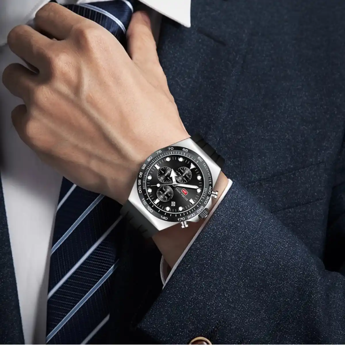 Original Mini Focus Watch For Men MF0488G.01 | catchy watches Original Mini Focus Watch For Men MF0488G.01 - الصورة 5