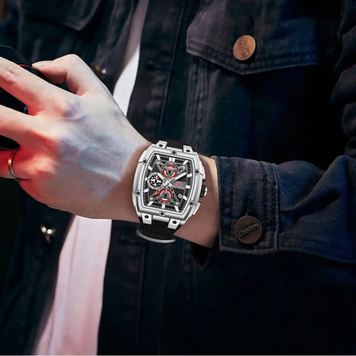 Original Mini Focus Watch For Men MF0602G.06 | catchy watches Original Mini Focus Watch For Men MF0602G.06 - الصورة 4