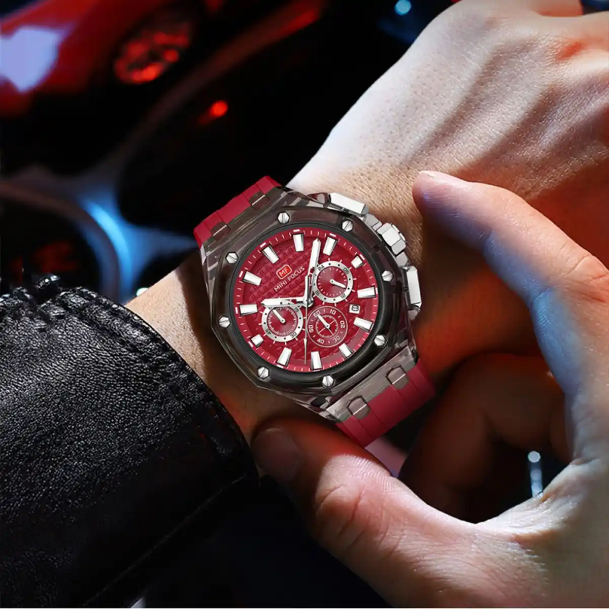 Original Mini Focus Watch For Men MF0616G.03 | catchy watches Original Mini Focus Watch For Men MF0616G.03 - الصورة 4